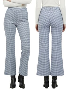 Aritzia WILFRED Kick Flare Gingham Pant